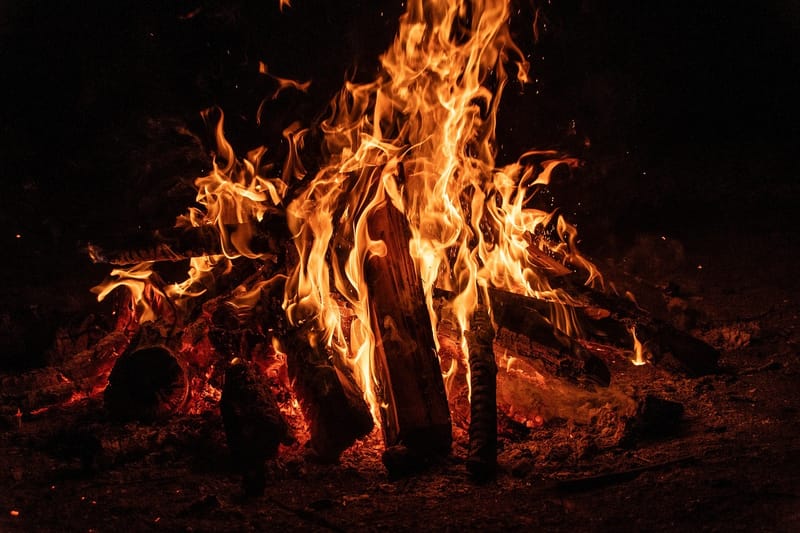 Beachfront Bonfire